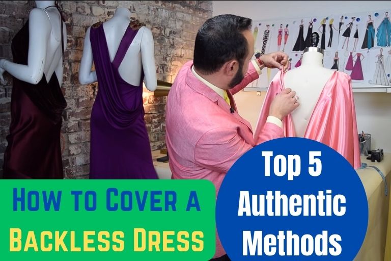 How to Cover a Backless Dress