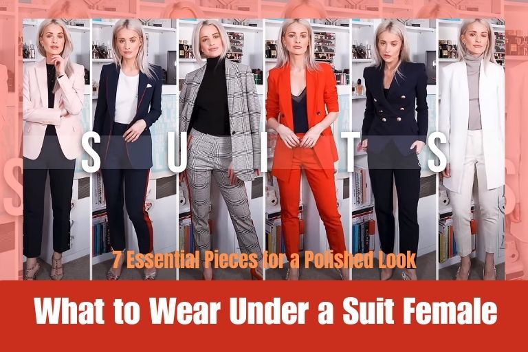 What to Wear under a Suit Female